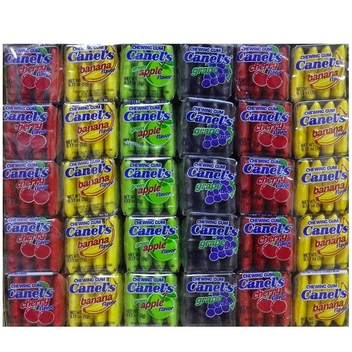 Canel’s 4 Piece Gum Box (60 Count)
