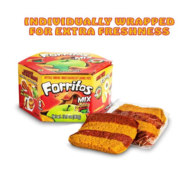 Zumbapica Forritos Pulpa Chamoy Sauce 2.2lb