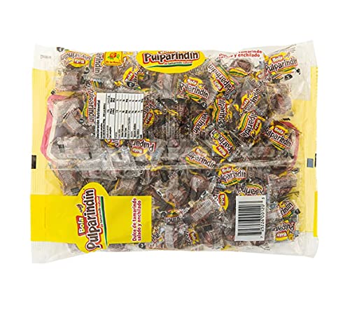 Load image into Gallery viewer, De la Rosa pulparindo 20 pack, tamarind candy (Pulparindin 100 pcs
