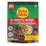 Doña Adela Cochinita Pibil, Chilorio and Burrito bowls tasting pack Ready to Eat, Mexican Food, no preservatives, no need to refrigerate (Burrito Brown Red and Green)
