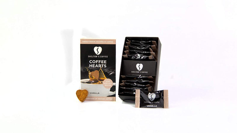 Load image into Gallery viewer, Shelton&#39;s Coffee Hearts Vanilla
