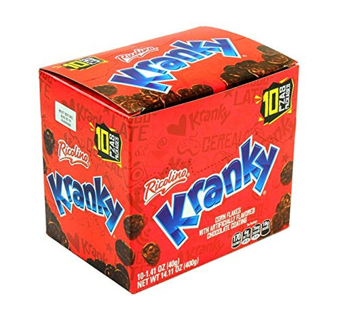 Ricolino Kranky Chocolates Corn Flakes, 10 Count (SUGAR CANDY - ETHNIC)