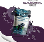 AWA Nutrition Superfood Protein Smoothie Powder Mix | Wild Andean Blueberry Natural Flavor | Gluten-Soy-Dairy Free | Vegan | Source of Vitamins & Smart Carbs | Made with Ancestral Superfoods