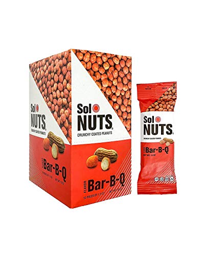 Load image into Gallery viewer, BBQ - Crunchy Coated Peanuts 12 Pack - 18 oz
