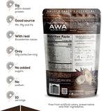 AWA Nutrition Superfood Protein Smoothie Powder Mix | Ecuadorian Cacao Natural Flavor | Gluten-Soy-Dairy Free | Vegan | Source of Minerals & Smart Carbs | Made with Ancestral Superfoods