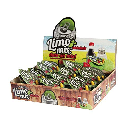 Limomix Michelada, beer drinking mix in a novelty dispenser – Mexican Depot