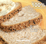 Fitcook Buena Vida Gourmet Loaf Bread. Dairy Free, No Added sugar with inulin. Assorted Flavors (Sesame, 1 Pack)