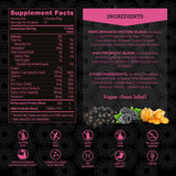 AWA Nutrition Premium Andean Plant-Based Protein Powder | Andean Berries: Andean Blackberry +Goldenberry + Wild Andean Blueberry | Gluten-Soy-Dairy Free | KETO & Vegan | Made with Ancestral Superfoods