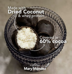 Fitcook Healthy Cocadas , Coconut Candy , Chocolate covered cocadas No Flour , Gluten Free,