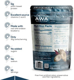 AWA Nutrition Superfood Protein Smoothie Powder Mix | Wild Andean Blueberry Natural Flavor | Gluten-Soy-Dairy Free | Vegan | Source of Vitamins & Smart Carbs | Made with Ancestral Superfoods