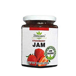 Stevien Jam No Added Sugar - Sweet Strawberry, Peach, and Mixed Berry - 3 Jars