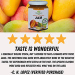 Stevien Sweet Apple Hibiscus Jam No Added Sugar - Keto and Diabetic Friendly, Vegan, Gluten Free, Made with Real Fruit - Sweetened with Organic Stevia
