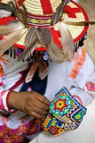 SERENDIPIA Handmade Huichol Animals Beaded Original Mexican Art (Turtle, Whale, Dolphin, Donkey, Snake, Frog, Fish,Parrot) (Donkey)