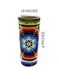 Multicolor Handmade Tequila - Mezcal Shot, Huichol Art.