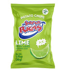 Super ricas flavored potato chips, plantain chips. Assorted styles. (Super ricas pack, 10 units)