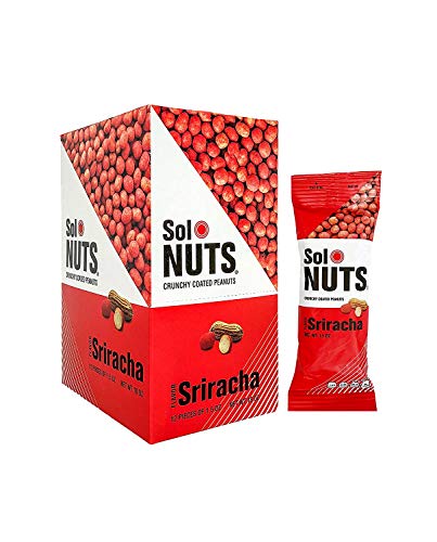 Load image into Gallery viewer, Sriracha - Crunchy Coated Peanuts 12 Pack - 18 oz
