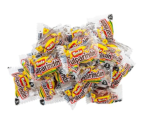 Load image into Gallery viewer, De la Rosa pulparindo 20 pack, tamarind candy (Pulparindin 100 pcs
