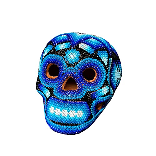 Blue Skull - Original Mexican Art