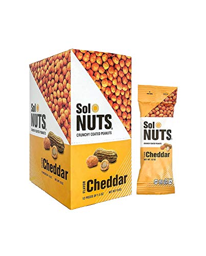 Load image into Gallery viewer, Cheddar - Crunchy Coated Peanuts 12 Pack - 18 oz
