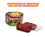 Zumbapica Forritos Chamoy - Chamoy Flavor Soft Caramel Paste for Apples.