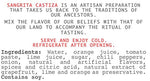Sangrita Artesanal Castiza (1 LT)