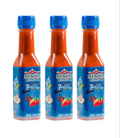 Mexico Lindo 7 Mares Hot Sauce | Perfect for Fish & Seafood | 10,800 Scoville Level | Spicy Flavor | 5 Fl Oz Bottle