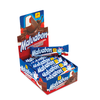 De La Rosa Malvabony Gomitas Marshmallow with Chocolate pop Pack of 12