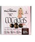 Fitcook Healthy Cocadas , Coconut Candy , Chocolate covered cocadas No Flour , Gluten Free,