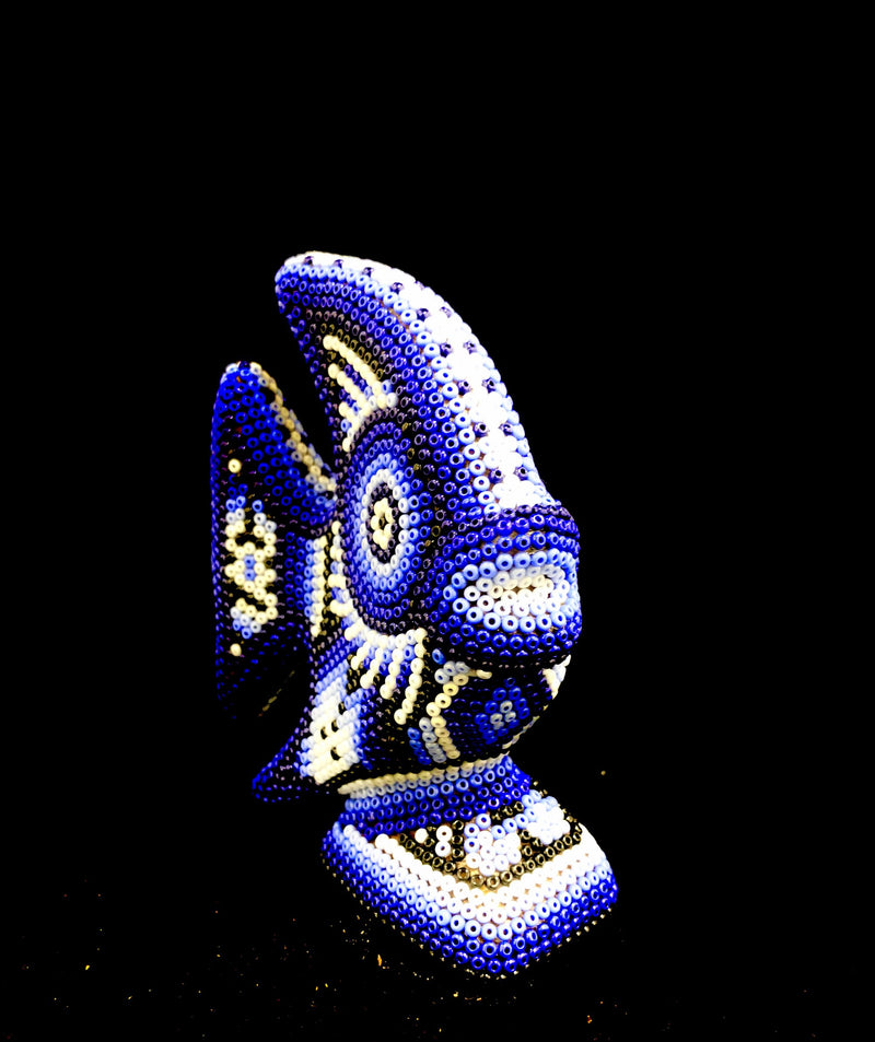 Load image into Gallery viewer, Fish - Handmade Huichol Animals Beaded Original Mexican Art
