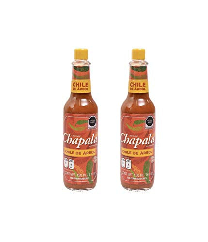 Lago de Chapala Hot Sauce  - Chile de Arbol Pepper 2 Pack