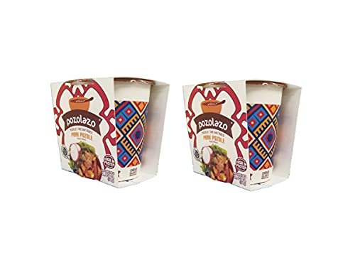Traditional instant Pozole , Mexican Pozole 2.05 oz each , Pack 2 - Habanero