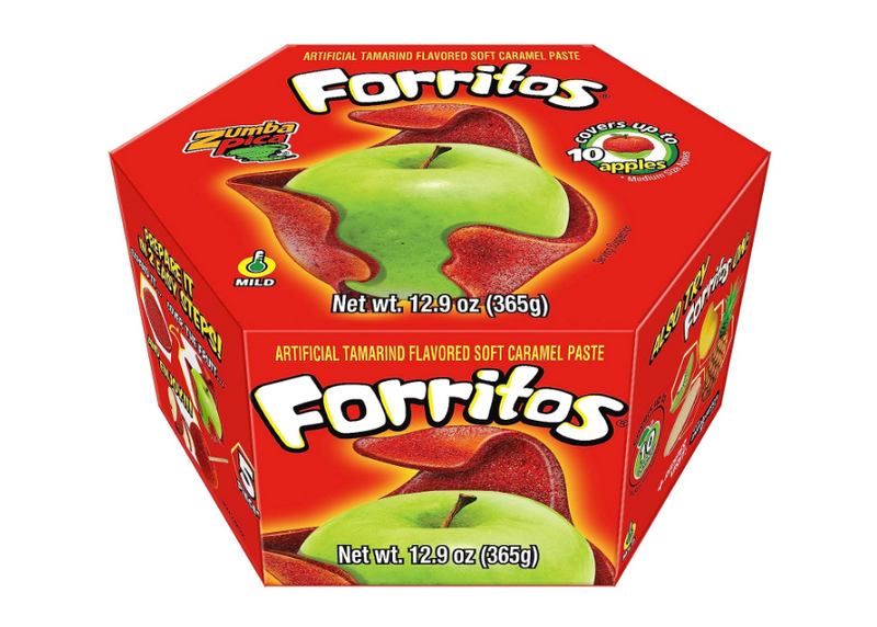 Load image into Gallery viewer, Zumbapica Forritos Original - Tamarind Flavor Soft Caramel Paste for Apples.
