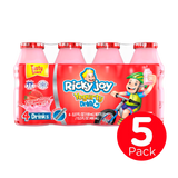 Ricky Joy ® Yogurty Drink Strawberry BLAST Flavor 5 packs